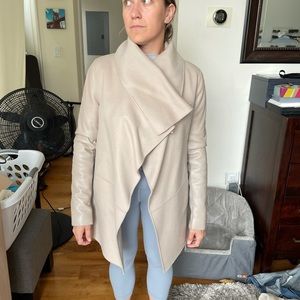 Mackage Leather and Cashmere Jacket Medium